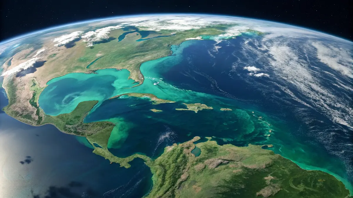 couleur océan, vert, phénomène, changement, millions d'années, phytoplancton