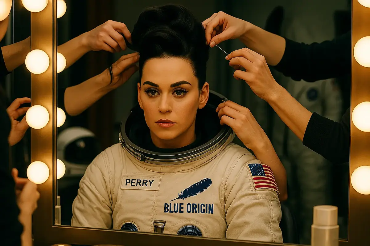 Blue Origin, Katy Perry, espace