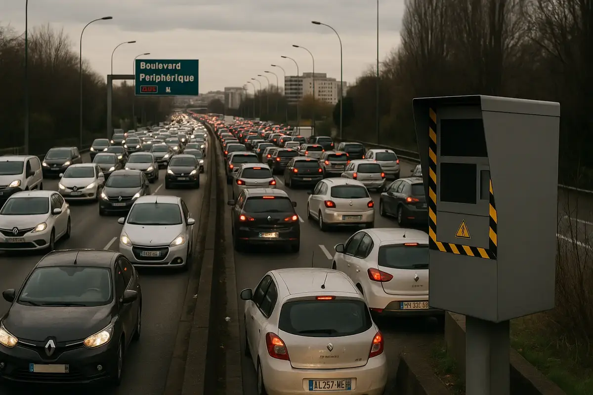 covoiturage, , radar, périphérique parisien