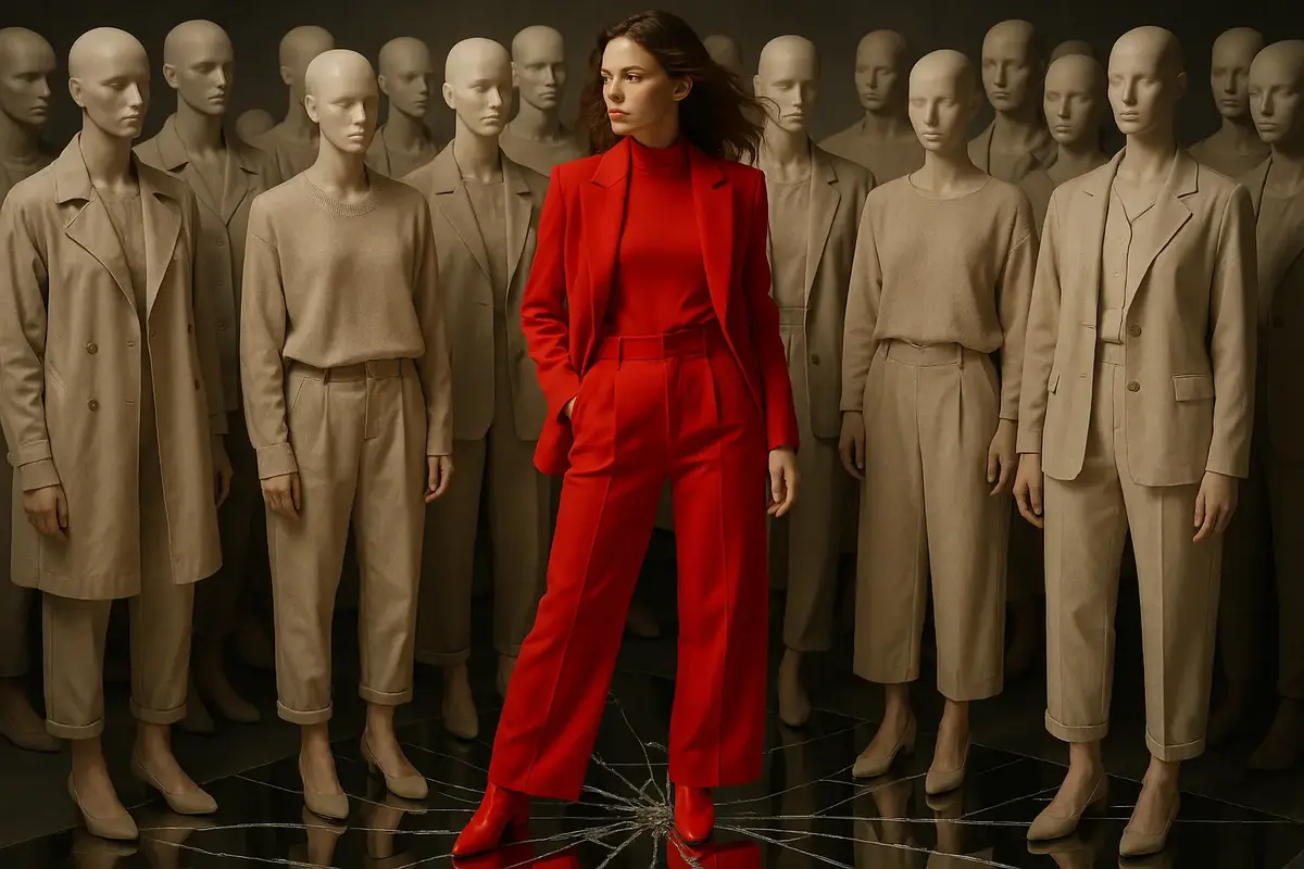 rouge, couleur, conseil mode