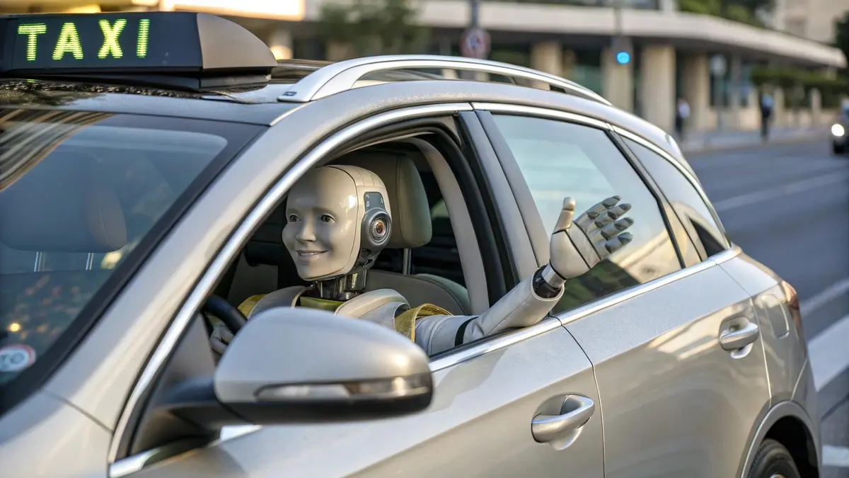 véhicule autonome, robotaxi, circulation, conduite