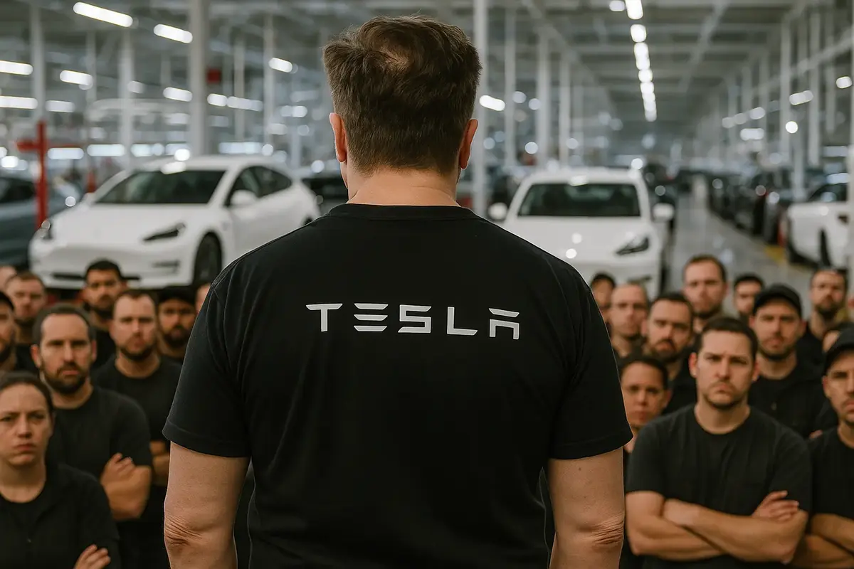 Tesla, Elon Musk, crise