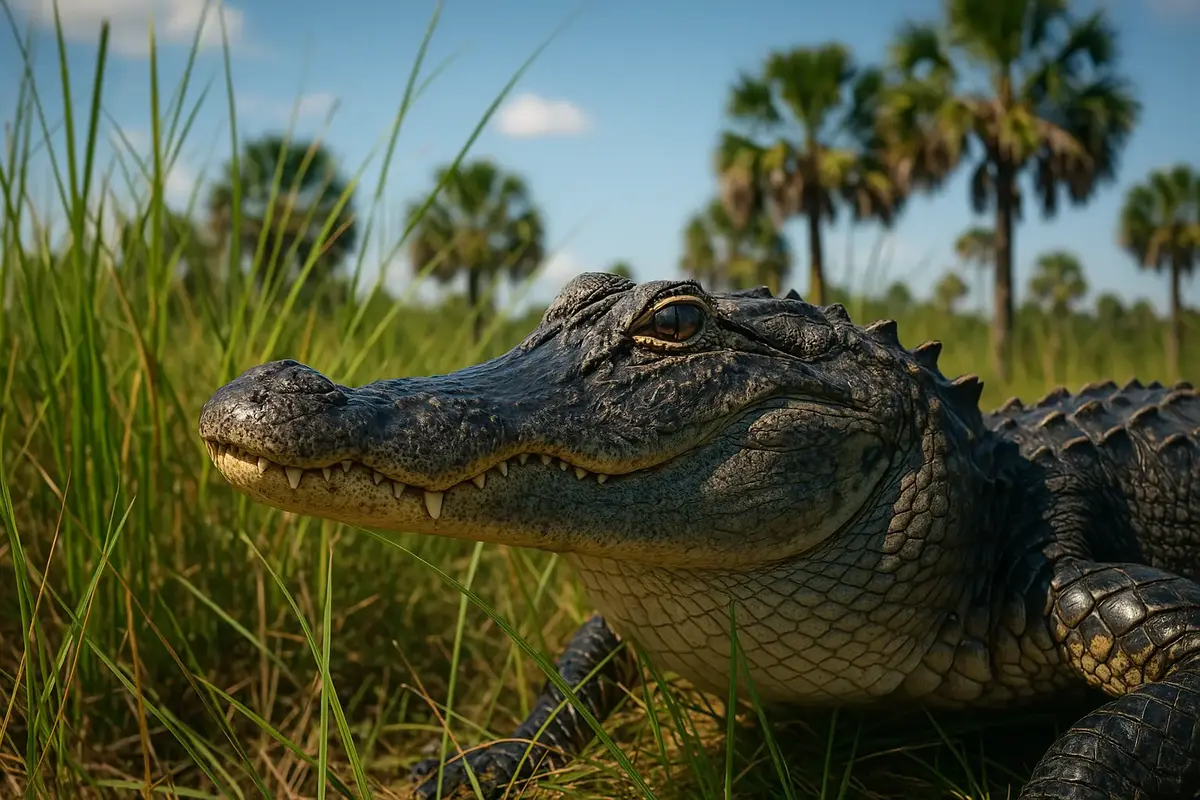 aligator, floride, chien