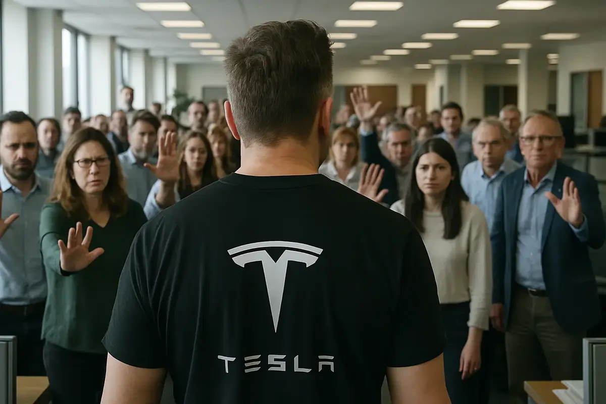 Elon Musk, départ, Tesla