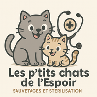 Logo association Association les P'tits chats de l'Espoir