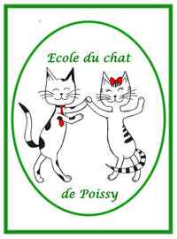 Logo association Ecole  du chat de poissy