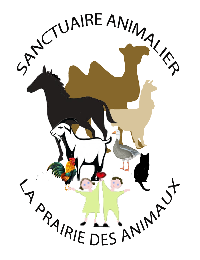 Logo association Sanctuaire animalier la prairie des animaux
