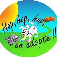 Logo association Hop Hop Hop, on Adopte