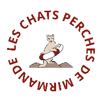 Logo association Les chats perchés de Mirmande