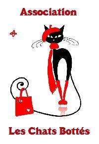 Logo association Les Chats Bottés