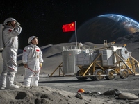 Bombe diplomatique : la Chine prévoit de construire une centrale nucléaire sur la Lune !
