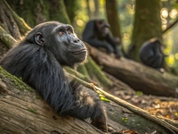 Ils tambourinent, se soignent et picolent : la vie secrète (et troublante) des chimpanzés révélée