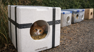 "Surtout pas de tissus ": l'astuce DIY à moins de 5 € pour sauver les chats errants cet hiver