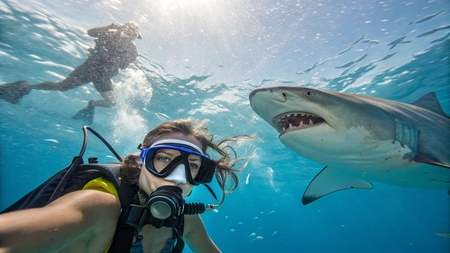 Et si les influenceurs TikTok étaient responsables de la hausse des attaques de requins ?