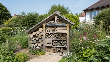 Pourquoi (et comment) construire un hôtel à insectes 5 étoiles dans votre jardin ?