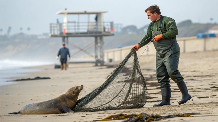 Vie marine en péril : des algues toxiques envahissent la Californie du Sud