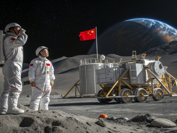 Bombe diplomatique : la Chine prévoit de construire une centrale nucléaire sur la Lune !